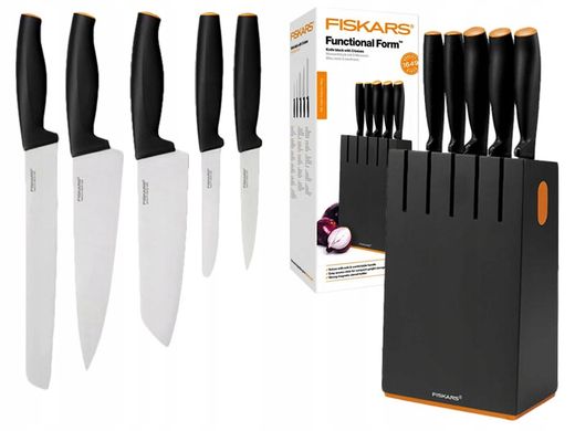 Набор ножей Fiskars Functional Form 1014190 (5 шт)