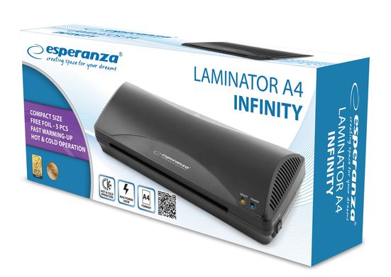 Ламінатор A4 Esperanza EFL001 Infinity